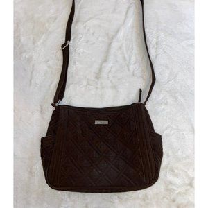 Vera Bradley Crossbody Quilted Brown Purse